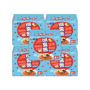 농심 배홍동 비빔면 멀티팩 564g X 5개 (총20봉)