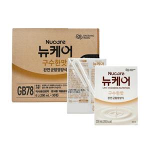 뉴케어 구수한맛 200ml 30팩 완전균형영양식