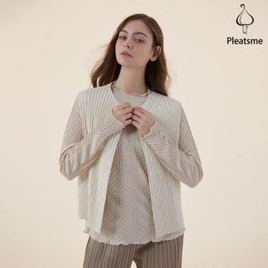 [플리츠미] 다이아 엠보 플리츠 베스트HPVTS124H01