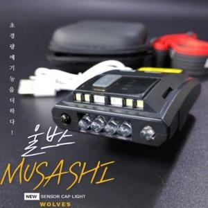 [MEN35P3Q_53D4]MART 방충 센서 울브스 MUSHASI 낚시모자
