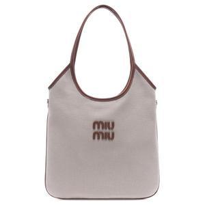 [미우미우](마산점) 25SS 여성 아이비 캔버스 레더 토트백 (5BG231 ACRN F062F V MLF 25S)
