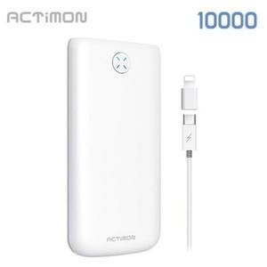 휴대용 보조 배터리 10000mAh 핸드폰 충전기 (WFHC1YE)