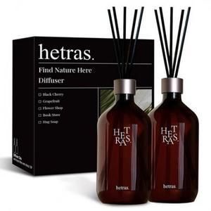 헤트라스 프리미엄 대용량 디퓨저 선물세트, 데이지, 500ml, 2개 one option
