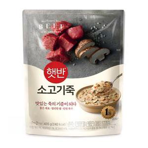 비비고 햇반 소프프트밀 소고기죽420gx10개