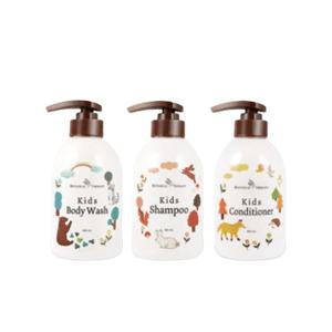 보타니컬테라피 키즈 클렌징 3종 바디워시 샴푸 컨디셔너 450ml 1세트 안심전성분