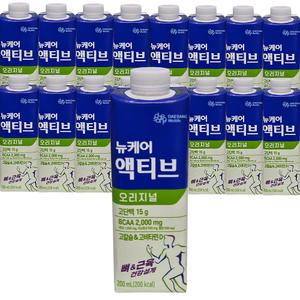 뉴케어 액티브 오리지널 고단백 균형영양식 200ml 24팩