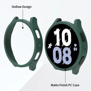 갤럭시 시계 4 5 6 40mm 44mm 커버 삼성 갤럭시 Watch5 Pro 45mm 보호 케이스 플라스틱 커버 보호대 범퍼