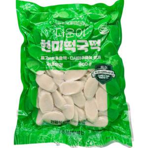 현미 떡국떡 800g x 3개-국산쌀-특허 항비조성물 반죽 다운이 당일도정 100프로 국산
