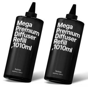 헤트라스 대용량 디퓨저 리필 호텔우드 1,010ml 2개 BNS