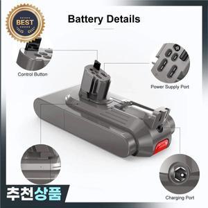 다이슨 호환 V11/SV15용 V15  AbsoluteV11 푹신한 진공 청소기와 호환되는 리튬 이온 교체 배터리