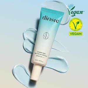 [유한양행/공식] 딘시 프리미엄 비건 블루 톤 업 선크림 50ml SPF50+PA++++