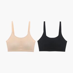 JHWBB070 제임스딘 메쉬 무봉제 퓨징 심리스 노와이어 브라 탑