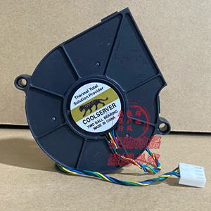 원래 대만/EVERFLOW BB7515BU 12V 0.80A 이중 볼 터보 팬 송풍기