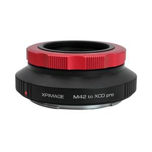 XPimage M42-XCD 수동 초점 렌즈 어댑터 M42 마운트 렌즈용 핫셀블라드 X 카메라 X1D X2D 907X 50C 100C