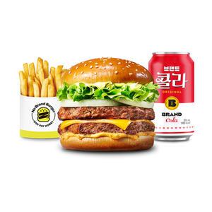 [노브랜드버거] NBB 어메이징 더블 버거세트