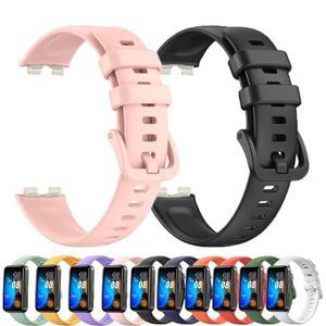 화웨이 밴드 8 스트랩 액세서리 SmartWatch 교체 시계 용 손목 실리콘 코레아 팔찌