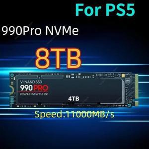 2025 신상 990PRO 8TB 4TB 2TB 1TB SSD 내장 솔리드 스테이트 드라이브 하드 디스크 M2 2280 PCIe Gen 4.0x
