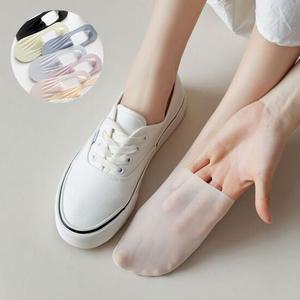 아이스실크 투명 쿨덧신 덧신 양말 벗겨짐방지