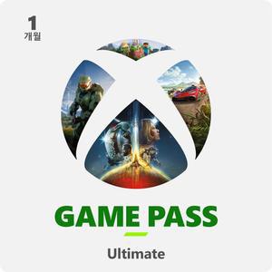XBOX 게임패스 얼티밋 1개월 이용권 / 한국전용 - 디지털코드
