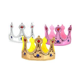 스펀지왕관 생일 크리스마스 파티 소품 용품 왕관 골드 실버 핑크