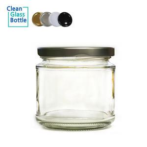 국산정품 다용도 유리밀폐용기 300ml 쨈병/공병/오일병/시럽병/과일청/양념병