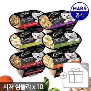 시저 심플리 크래프티드 37g x10개