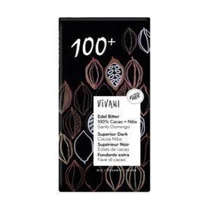비바니 유기농 다크 100% 독일 초콜릿 80g
