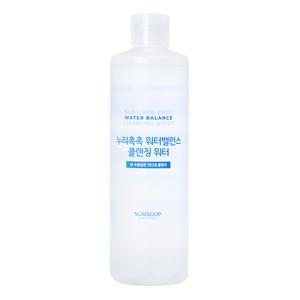 [64%OFF] 누리촉촉 워터밸런스 클렌징 워터 320ml, 약산성 클렌징
