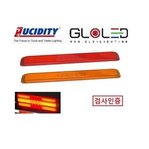 지노기업/LED 면발광 데루등/사각 데루등/12V/24V/32016/추레라/인증/고급/32016/덤프/화물차/대형트럭/렉