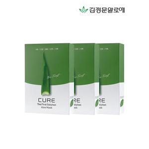 [김정문알로에]큐어 알로에 마스크팩 시즌2 30매_P320039849
