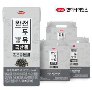 [한미]완전두유 콩 검은콩 저당 190ml 48팩