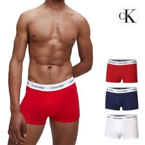 [Calvin Klein Underwear]캘빈클라인 CK 언더웨어 남성 트렁크 남자속옷 드로즈 사각 팬티 3팩 세트 U26...