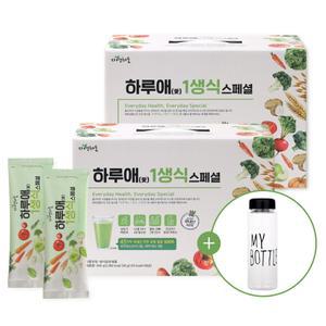 [8주분]  하루애 1생식 스페셜 30g x 56포+마이보틀 500mL 1개