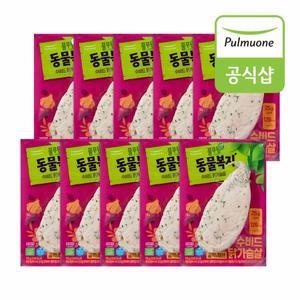 [하프클럽/풀무원](M)동물복지 수비드닭가슴살 갈릭허브(115g) x 10개