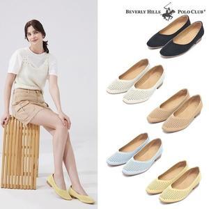 [비버리힐스폴로클럽][비버리힐즈폴로클럽] 샤이니 펀칭 펌프스