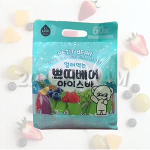 엘제이드 얼려먹는 쁘띠베어 아이스바 35ml x 60개 코스트코 쭈쭈바
