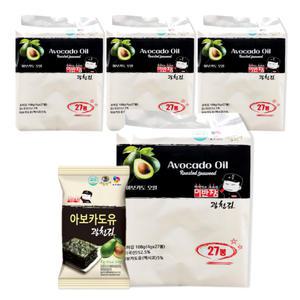 이반장 아보카도김 아보카도유 광천 조미 도시락김 108봉