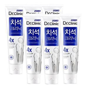 [애경] 2080 닥터 크리닉 치석 치약 120g 6입