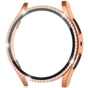 1+1 갤럭시워치4클래식 42mm 46mm 케이스 큐빅한줄