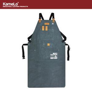 카멜로 가죽 용접 공방앞치마 공예 작업용 목공 앞치마