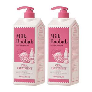 밀크바오밥 세라 트리트먼트 피오니머스크, 1200ml, 2개