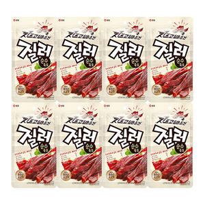 [소비기한 임박] 질러 순수육포, 30g, 8개