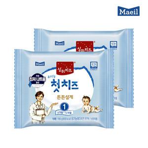 상하 유기농 어린이 첫치즈 1단계 60매/치즈/어린이치즈