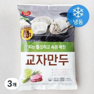동원 교자만두 (냉동) 600g, 3개 one option