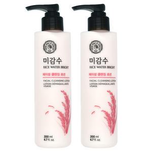 더페이스샵 미감수 브라이트 클렌징 로션 2개