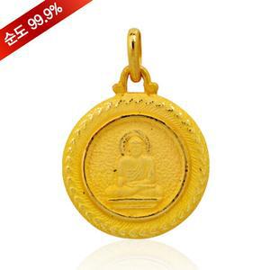 순금 불교 펜던트 11.25g 24K [신2287]
