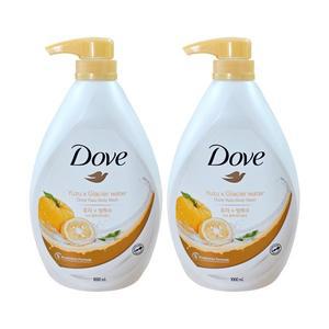 [도브] 유자 바디워시 1000ml  x2개