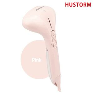 휴스톰 국산 간편 핸디형 스팀다리미 핑크 HI-5500P,거치대