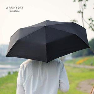 [핫트랙스]A RAINY DAY완 자동 경량우산 _솔리드 3color