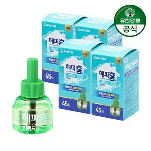 [유한양행]해피홈 살충제 리퀴드 리필 45일 4개